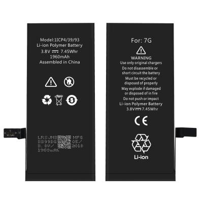 China EPARTS Cell Phone Customized 0 Cycle Capacity Original OEM Cell Phone Batteries For Iphone 7 Battery for sale