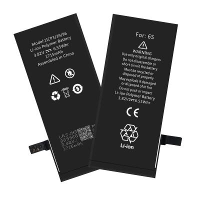 China Original Mobile Phone EPARTS 1715mah 3.82v Mobile Phone Brand Battery For Iphone 6s Battery for sale