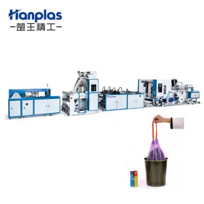 China Hotels HP-RD Hanplas Automotive Design PP Interleaved PE Suction Lifting Strip Rolling Biodegradable Garbage Bag Making Machine for sale