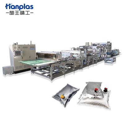 China High Speed ​​Hotels HP-L BIB600 Hanplas Filling Machine BIB Drinkable Plastic Liquid Plastic Making Bag In Box Machinery for sale