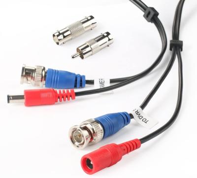 China Construction BNC Vedio Power Cable Video Camera BNC Cable Wire Cord For Surveillance CCTV Security System for sale