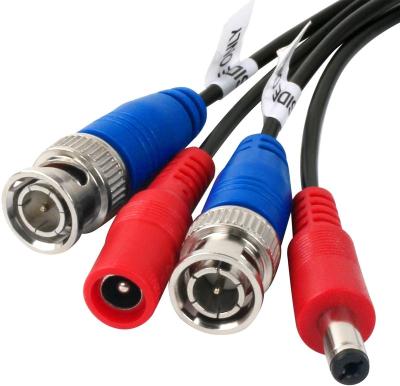 China All-in-One Video Cable Pre-made Construction BNC Power Cable Security Camera Video (2 Bundles 30 Feet) for sale