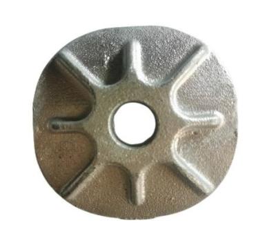 China Electric Power Custom Services Ductile Iron Accessories Material Square Line Post Joint Casting Iron Parts Sand Casting for sale