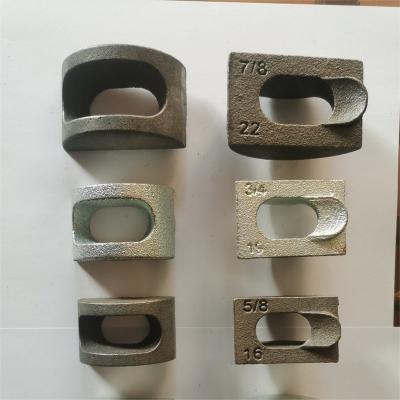 China Gray Iron Sand Casting Parts Hillside Joints Clear Zinc 1/2