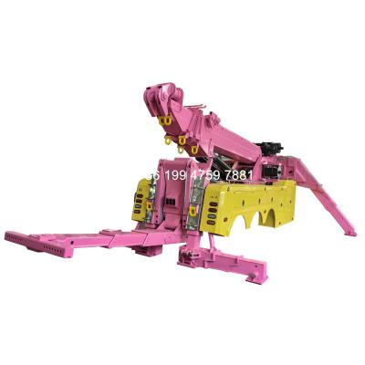 China 75 Tons Underlift Heavy Duty Rotator With 360 Operation Boom 3 Stages Boom for sale