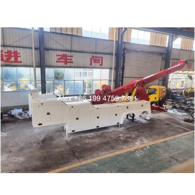 China 30 Tons To 50 Tons Heavy Duty Wrecker Body Integrated Tow Truck Body for sale