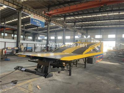 China 6 Tons Car Towing Flatbed Auxiliary Tow Truck Flat Deck Customization for sale