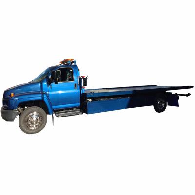 China Roll Off System Lay Flat Slide Tilt Tray 5 Tons  Wrecker Flatbed for sale