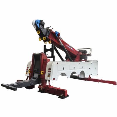 China 40 Tons Boom Capacity Heavy Duty Wrecker Body Rotator Remote Control for sale