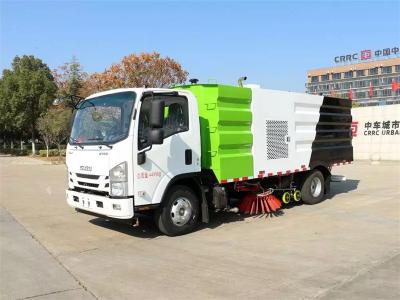 China Japanese 4x2 Isuzu KV100 115hp Eu 5 Road Sweeping Truck Diesel Powered for sale