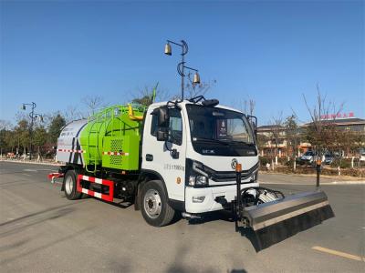 China 4x2 Chinese Mini Sweeper Truck High Pressure Road Cleaning Truck 5 Tons for sale