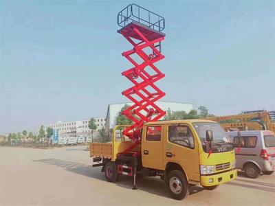 China JMC 10 Meters Elevated Work Platform Truck Aerial Work Vehicle Diesel Fueled for sale