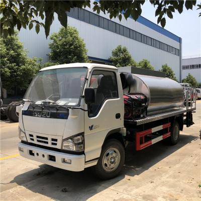 China ISUZU 5cbm 6cbm bitumen bespuittruck voor wegbouw Te koop