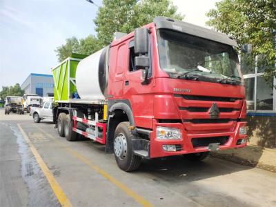 China Sinotruck Howo Synchron Chip Siegel Truck für Anti-Rutsch und Anti-Seepage Straßen zu verkaufen