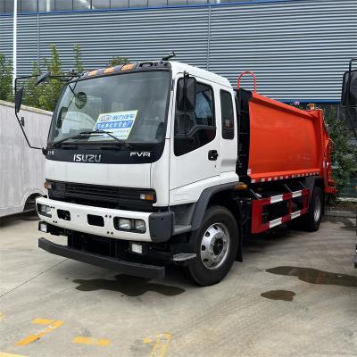 China 4X2 ISUZU EURO 6 FVR 18000 LITERS vuilniscompactor vrachtwagen achterlader vuilniswagen Te koop