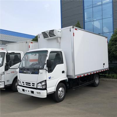 China 5 TONS ISUZU 600P FREEZER TRUCK WITH THERMOKING FRIGERATOR UNIT -25 DEGREES for sale