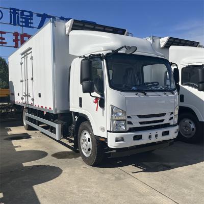 China 8 TONS ISUZU 700P 190hp diesel engine TRUCK REFRIGERATOR REFRIGERATED VEHICLE for sale