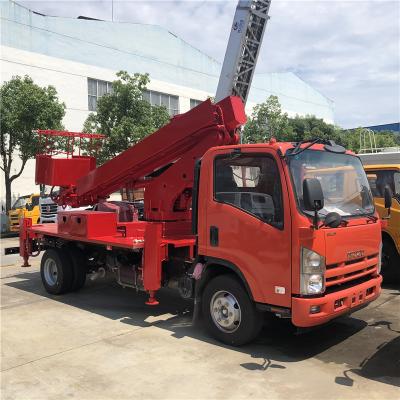 China 4X2 36 METERS ISUZU Diesel Engine MANLIFT TRUCK BUCKET TRUCK CHERRY PICKER for sale