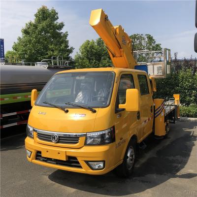 China 4X2 DONGFENG 18M Cabina de tripulação Caminhão de trabalho aéreo alto Caminhão de plataforma de trabalho aéreo Caminhão à venda