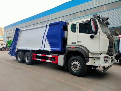 China 6X4 HOWO 22CBM GARBAGE TRUCK TRASH COMPACTOR 20M3 WASTE COMPACTOR TRUCK for sale