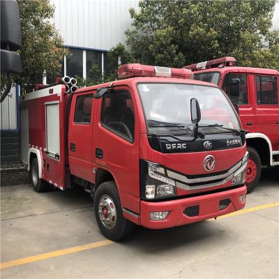 China 4X2 EURO 6 DONGFENG 3000 LITROS Tanque de agua camión de bomberos en venta