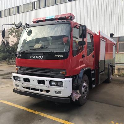 China 4X2 EURO 6 FTR 6CBM ISUZU FIRE FIGHTING TRUCK PRICE FIREFIGHTER TRUCK for sale