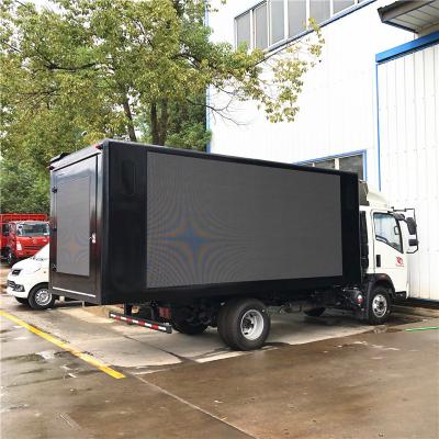 China 4X2 P5 P4 P3 DEFINATION LED DISPLAY BOX FOR TRUCK BILLBOARD TRUCK BOX for sale