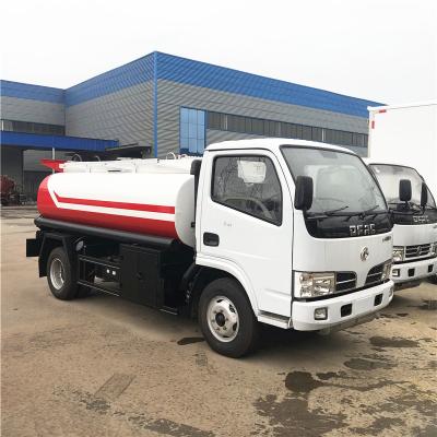 China 4X2 DONGFENG RHD LHD EURO 3 DIESEL 5CBM FUEL TANKER TRUCK REFUEL TANK TRUCK for sale