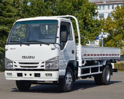 Китай Грузовой груз 3500 кг Японский Isuzu 100P Легкий грузовой грузовой грузовик с ограждением с грузовиком грузовиком 2 тонн 3 тонн продается