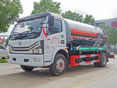 China 4x2 Chinese Dongfeng 6000 Liters Sewage Suction Truck for sale