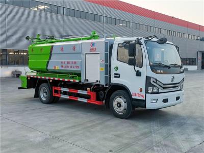 China 4x2 chinês Dongfeng 10000 litros Vacuum Esgoto limpo e sução caminhão com tanque de água e tanque de esgoto à venda