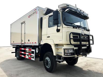 China 15 Tons Off-road Truck 4x4 SHACMAN F3000 Refrigerated Van Truck for sale