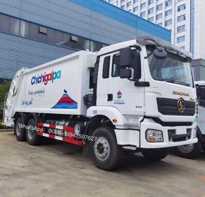 China 10 Wheeler SHACMAN H3000 Compressed Garbage Truck 20m3 Garbage Compactor for sale