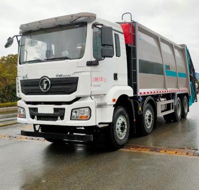 Cina 8x4 camion della spazzatura 12 ruote SHACMAN rifiuti compressore camion 30m3 in vendita