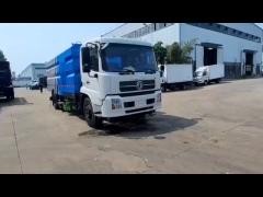 16 cbm high pressure road sweeper truck