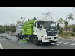 16 cbm high pressure road sweeper truck