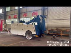 10 Tons Integrated Wrecker Body Underlift Upper Part
