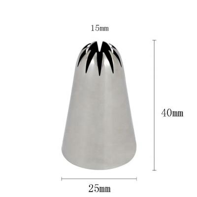 China Viable Made In China Integrated Forming High Quality Technolog Cakes Decorating Pastry Nozzle Tip for sale