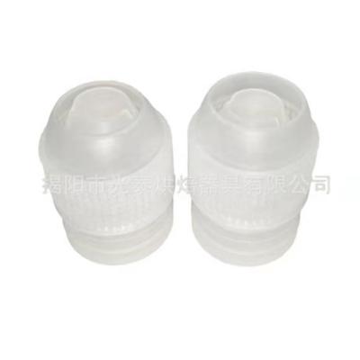 China Hot Sale Spout Coupler Cake Decorating Tips Plastic Cut Viable For Icing Bag Pastry for sale