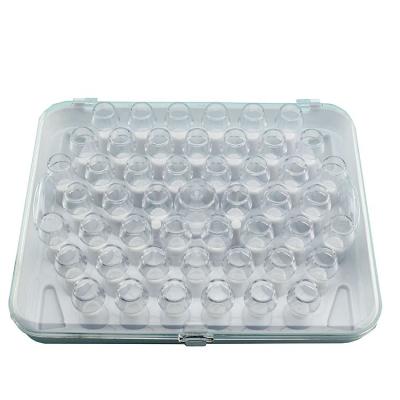 China Sustainable DIY Dessert 52pcs PP Cake Piping Nozzles Box For Glazing Piping Tips for sale