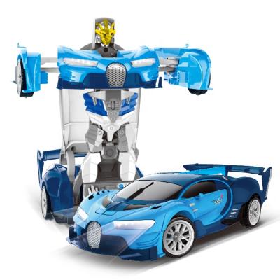 China Play Game Drive My World Wholesale Kids Play Super Deform Car To Transform Robot Toy Deformation Robot For Boys for sale