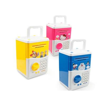 China Wholesale Mini Simulation Car Money Storage Box For Kid Toys Electronic Piggy Bank For Gift for sale