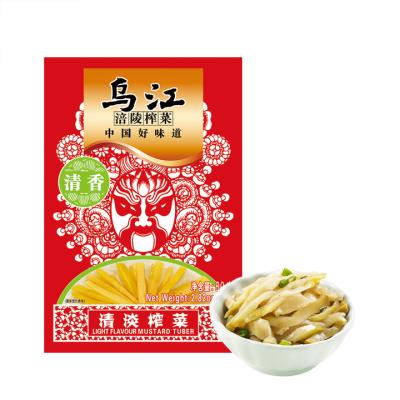 China Dish Light Flavor Mustard Tuber 80g for sale