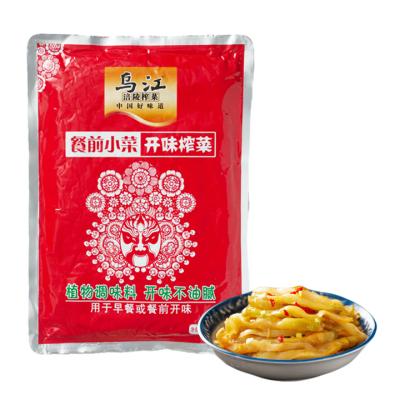 China Restaurant Chinese Specialty Ramen Starter Spicy Party Snacks Preserved High Quality Zhacai for sale