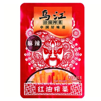 China PRESERVED Spicy Sauce Mustard Tuber Pickle China Famous Snacks for sale