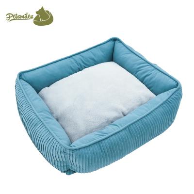 China Unique Eco-Friendly Warm Fluffy House High Quality Waterproof Pet Bed Kennel Pet Bed Very Soft S M L for sale