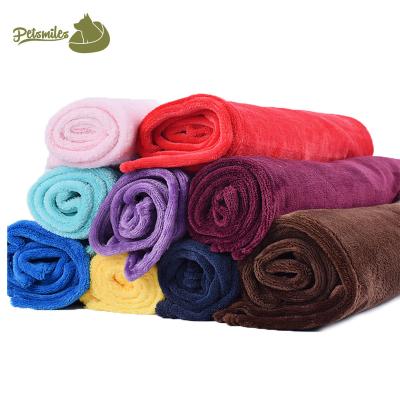 China High Quality Custom Plush Dog Blanket Solid Luxury Warm Pet Blanket Waterproof for sale