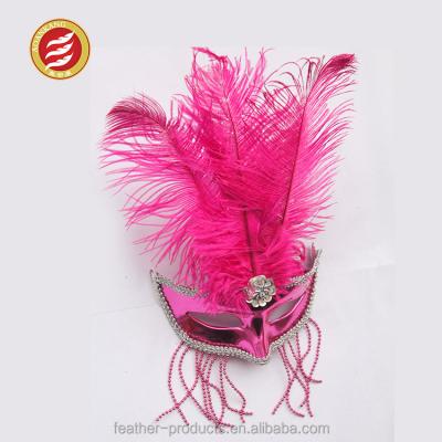 China Fun Feather Mask Lace Mask Customized Feather Mask With Low Price for sale