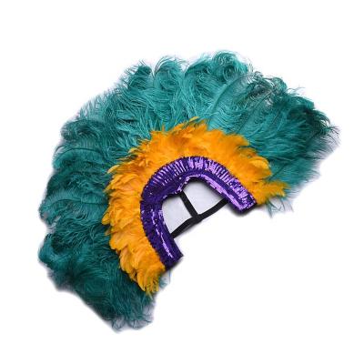 China Eco-friendly High Quality Materials Carnival Feather Headdress for sale