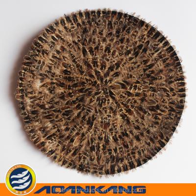 China Decoraiton for table hot sale feather place mat for decoration china supplier FP-6 for sale